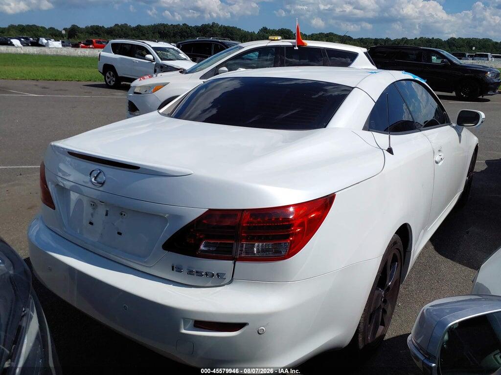 JTHFF2C20C2522099 2012 LEXUS IS 250C photo no. 4