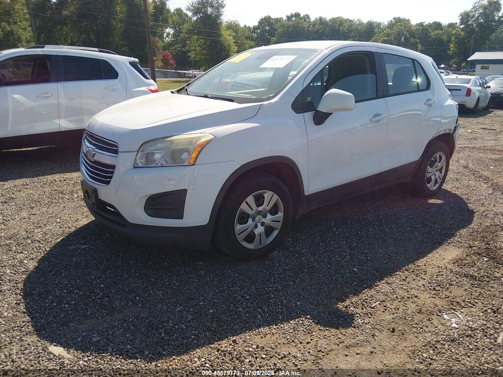 3GNCJKSB3FL253871 2015 CHEVROLET TRAX photo no. 2