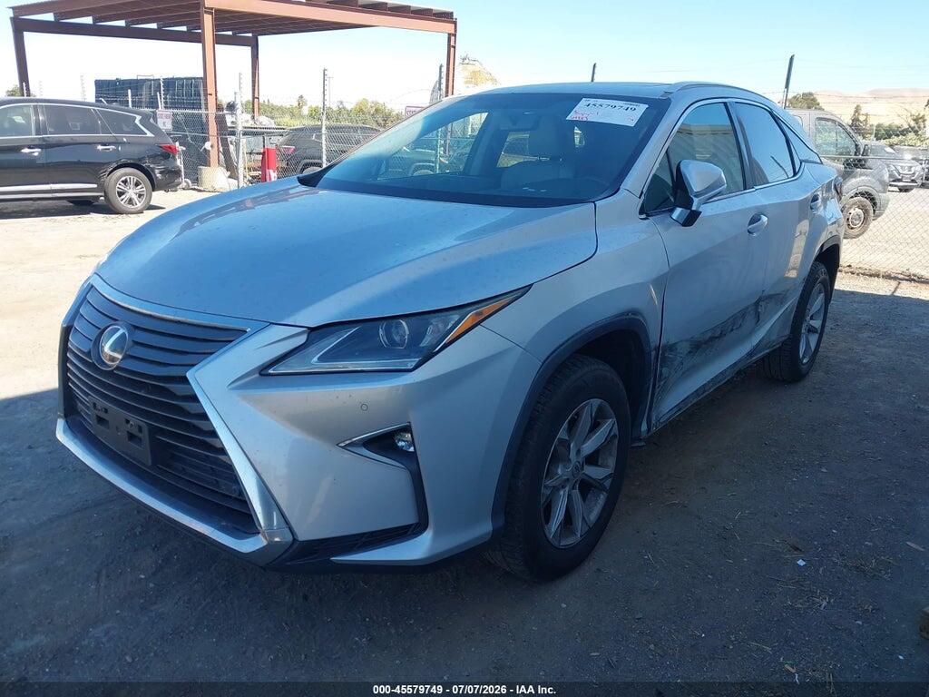 2T2ZZMCAXGC019532 2016 LEXUS RX 350 photo no. 2