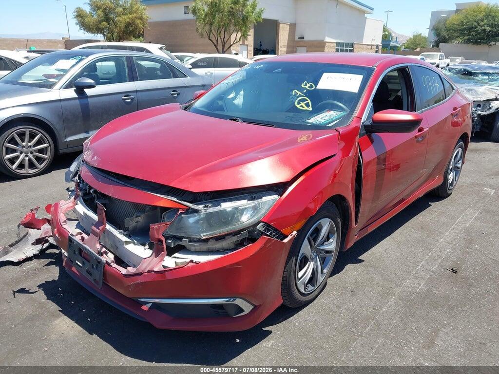 19XFC2F61KE211999 2019 HONDA CIVIC photo no. 2