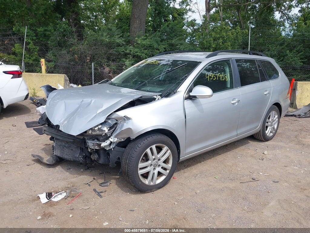 3VWPL7AJ9EM617663 2014 VOLKSWAGEN JETTA SPORTWAGEN photo no. 2