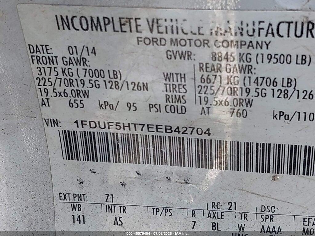 1FDUF5HT7EEB42704 2014 FORD F-550 CHASSIS photo no. 8