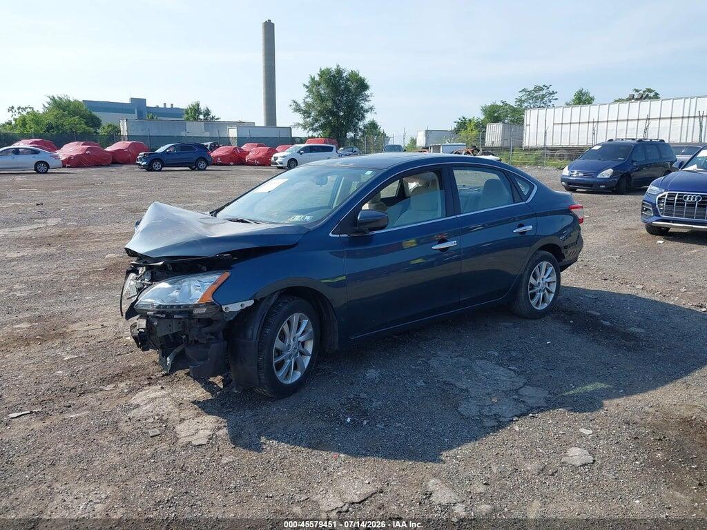 3N1AB7AP4FY321317 2015 NISSAN SENTRA photo no. 2