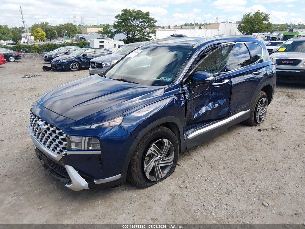 5NMS3DAJ1MH329049 2021 HYUNDAI SANTA FE photo no. 2