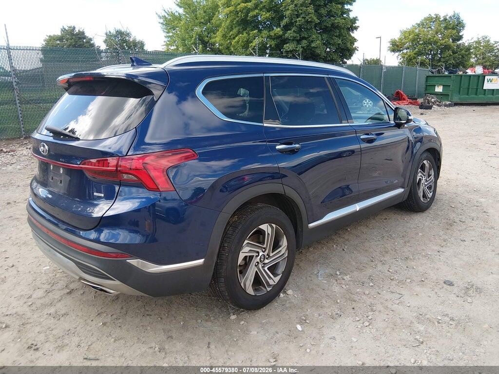 5NMS3DAJ1MH329049 2021 HYUNDAI SANTA FE photo no. 4