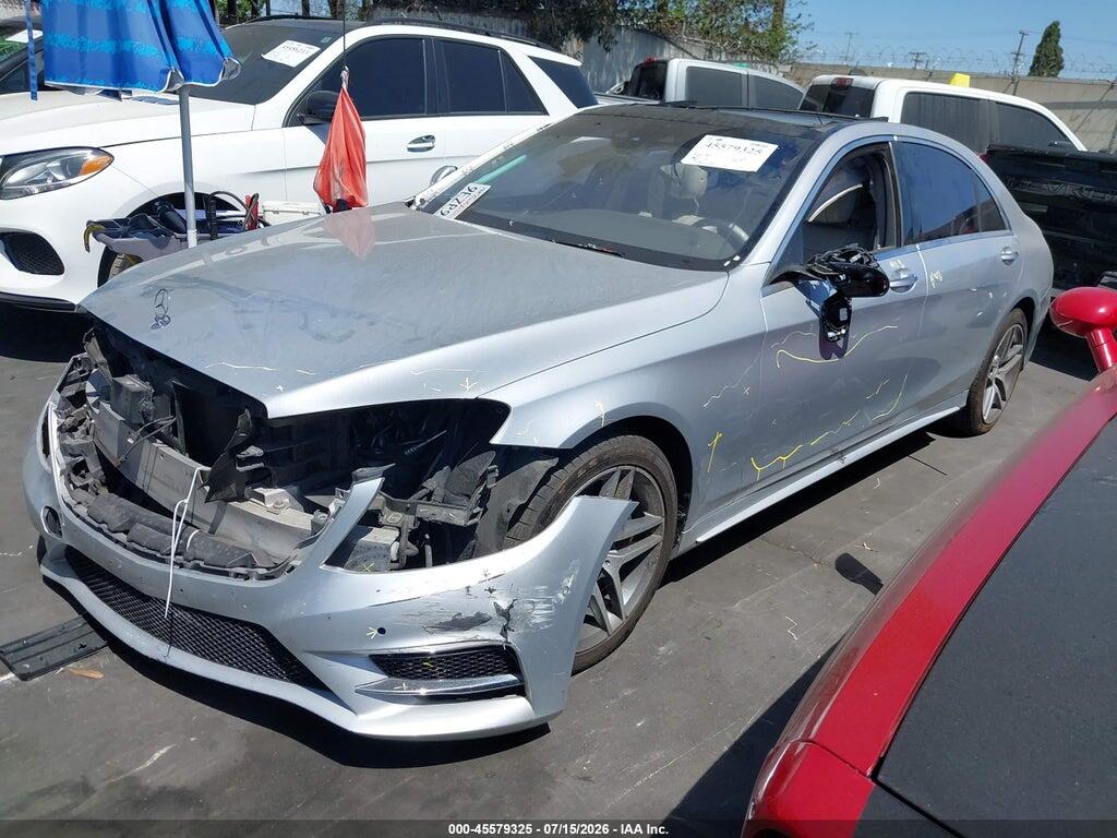 WDDUG8FB7FA121072 2015 MERCEDES-BENZ S 550 photo no. 2