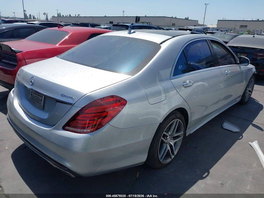 WDDUG8FB7FA121072 2015 MERCEDES-BENZ S 550 photo no. 4