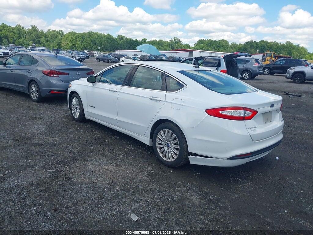3FA6P0LU9DR204568 2013 FORD FUSION HYBRID photo no. 3