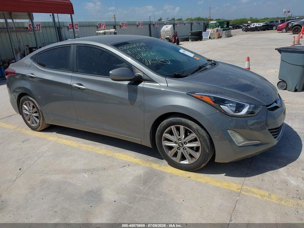 5NPDH4AE0EH471460 2014 HYUNDAI ELANTRA photo no. 1