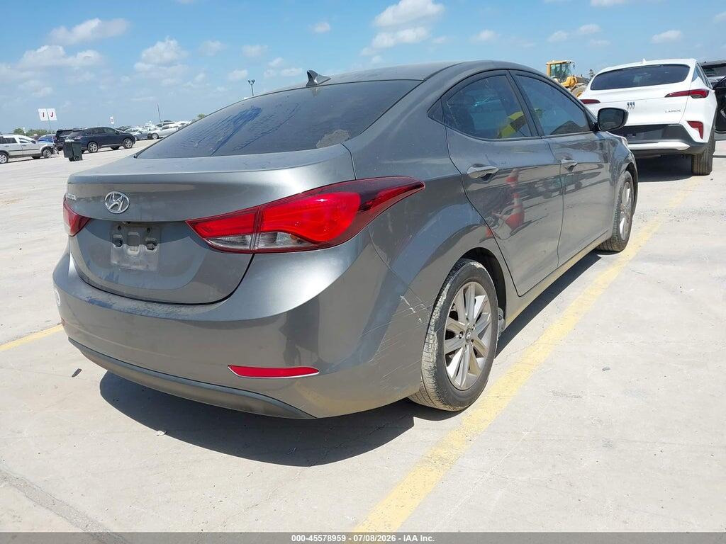 5NPDH4AE0EH471460 2014 HYUNDAI ELANTRA photo no. 4