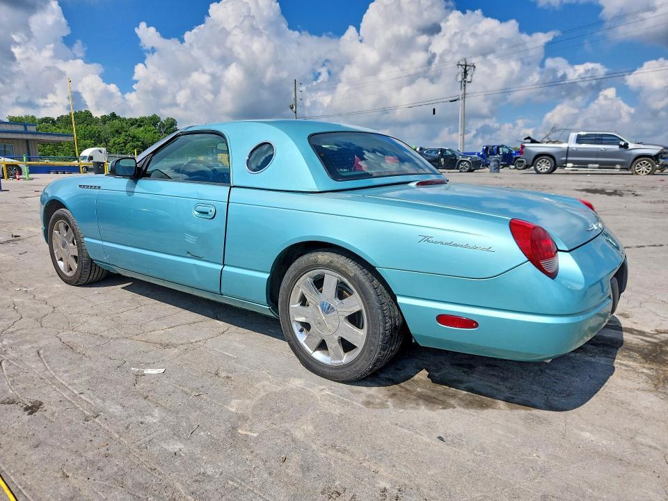 1FAHP60A12Y100676 2002 FORD THUNDERBIRD photo no. 2