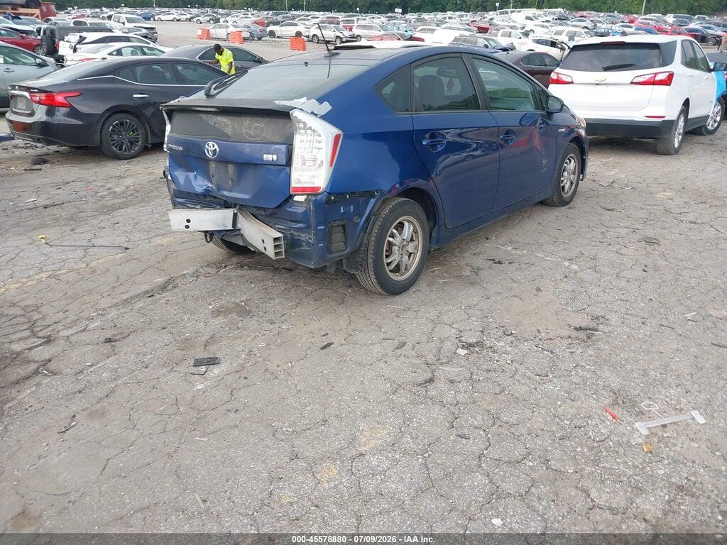 JTDKN3DU1B0261861 2011 TOYOTA PRIUS photo no. 4