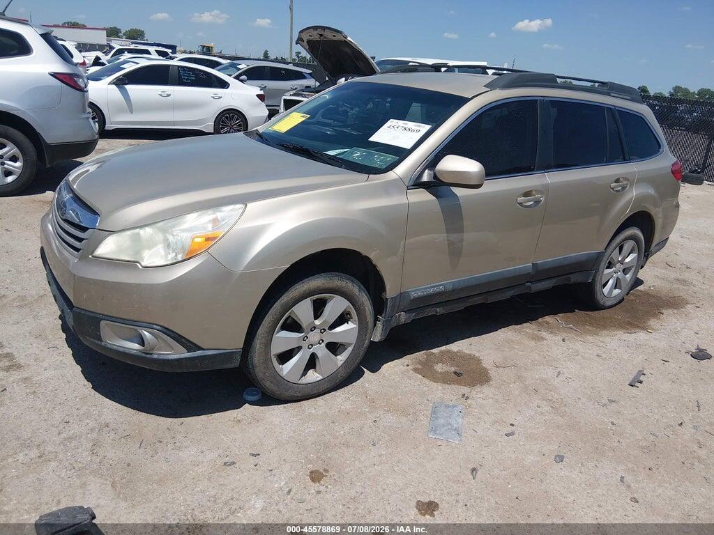 4S4BRCCC3A3322018 2010 SUBARU OUTBACK photo no. 2