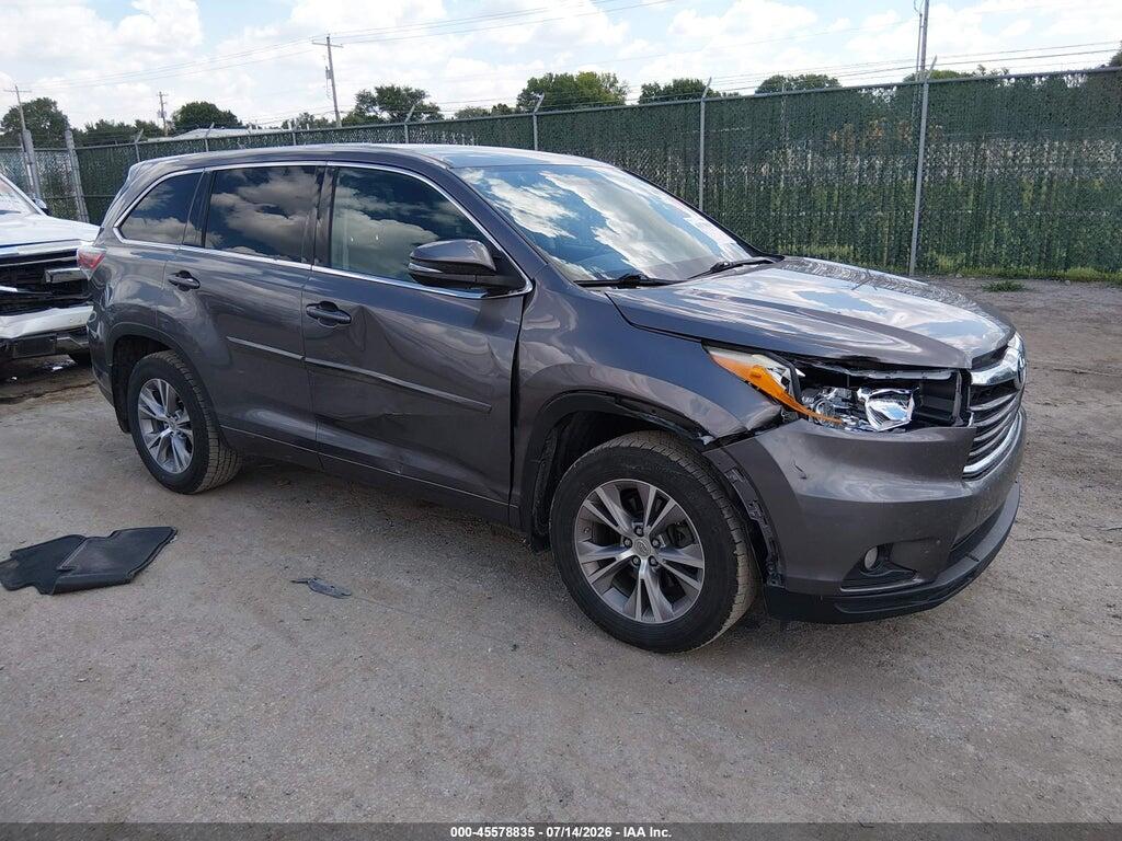 5TDBKRFHXES027344 2014 TOYOTA HIGHLANDER photo no. 1