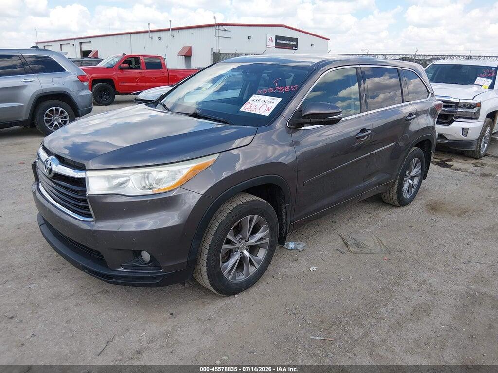 5TDBKRFHXES027344 2014 TOYOTA HIGHLANDER photo no. 2