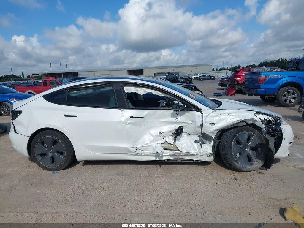 5YJ3E1EA2NF355119 2022 TESLA MODEL 3 photo no. 12