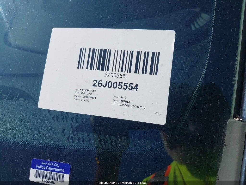 1C3CDFBH1DD327372 2013 DODGE DART photo no. 12