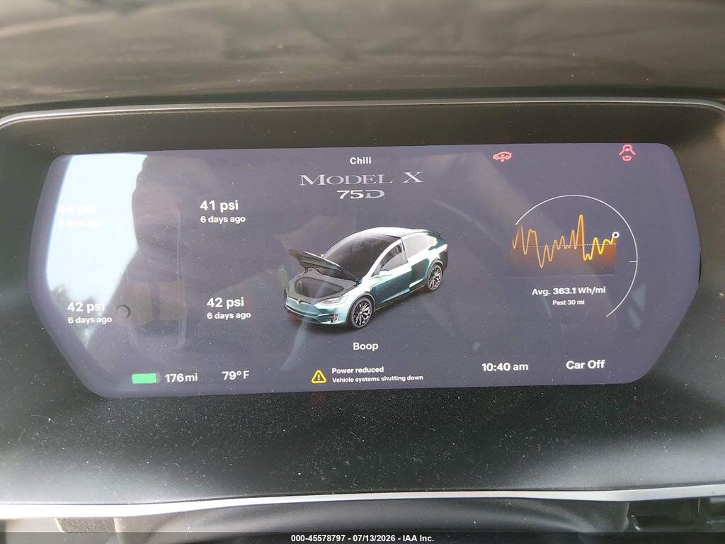 5YJXCDE22HF041976 2017 TESLA MODEL X photo no. 7