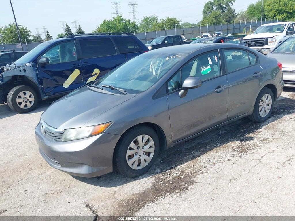 19XFB2F58CE387413 2012 HONDA CIVIC photo no. 2