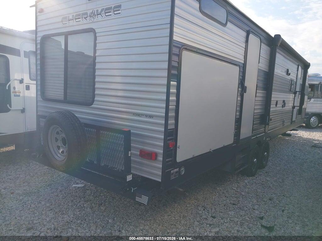 4X4TCKE28MX147555 2021 FOREST RIVER CHEROKEE GREY WOLF 2 photo no. 4
