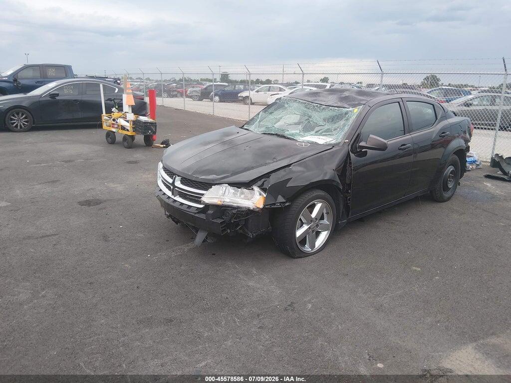 1C3CDZAB9EN173200 2014 DODGE AVENGER photo no. 2