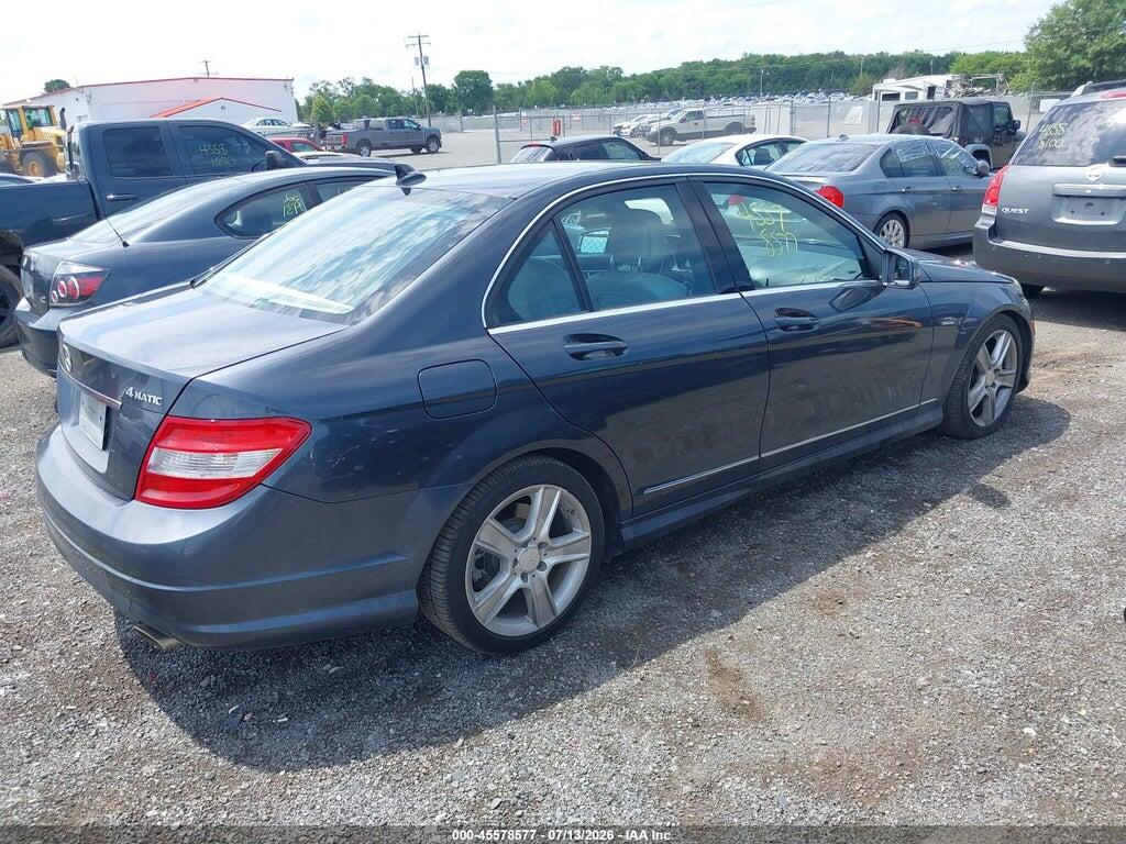 WDDGF8BB2BR173372 2011 MERCEDES-BENZ C 300 photo no. 4