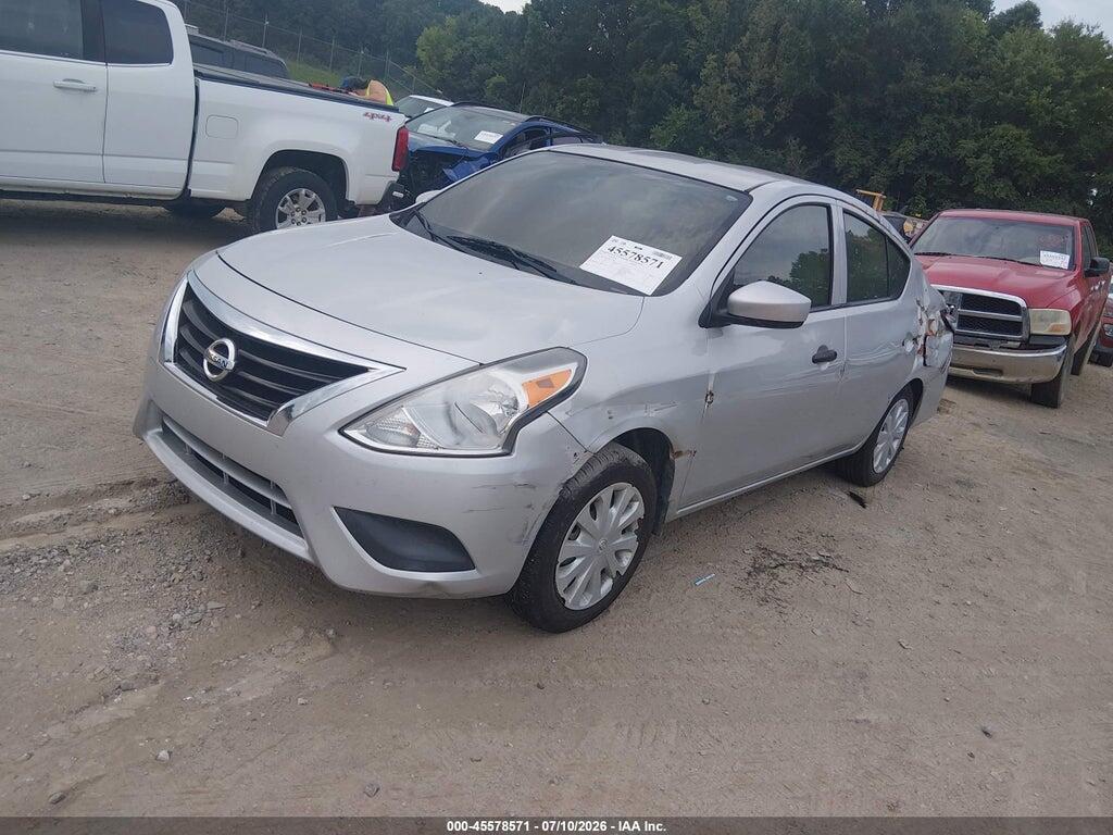 3N1CN7AP3HL822263 2017 NISSAN VERSA photo no. 2