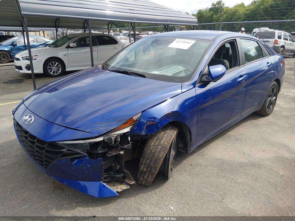 5NPLM4AGXNH059264 2022 HYUNDAI ELANTRA photo no. 2