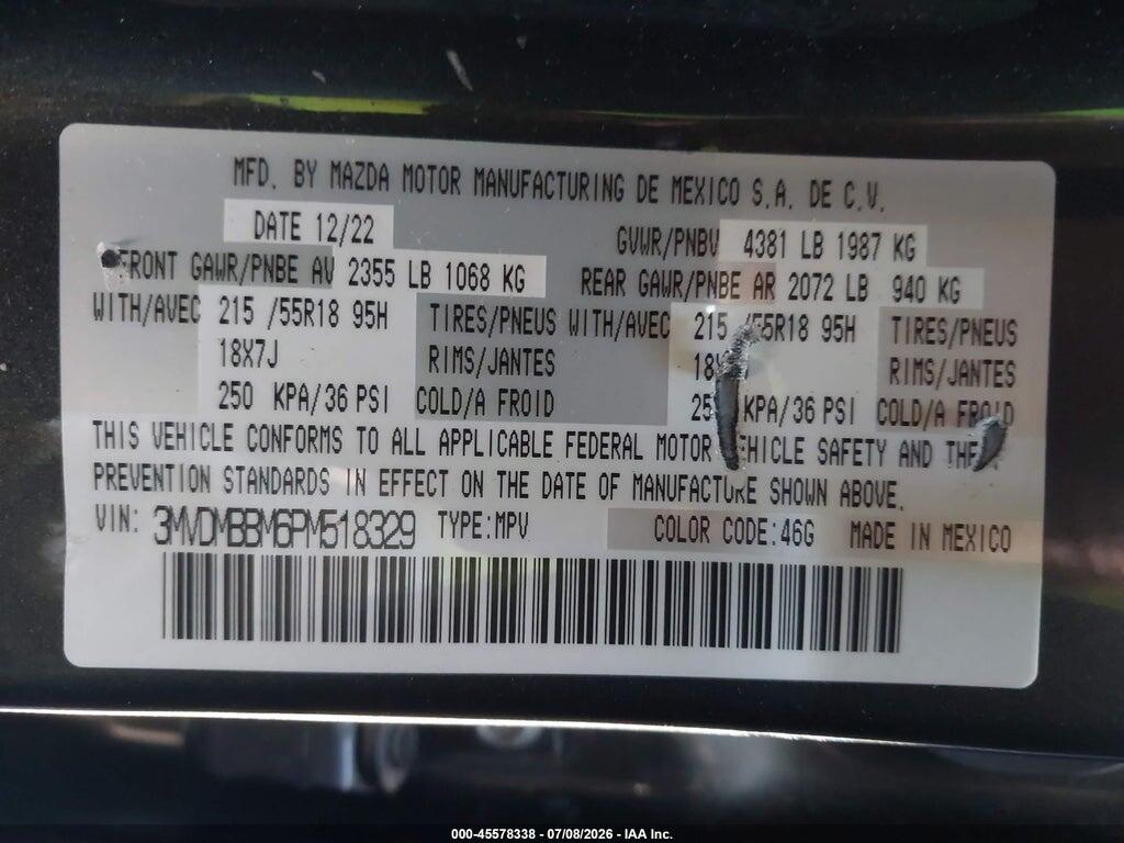 3MVDMBBM6PM518329 2023 MAZDA CX-30 photo no. 9