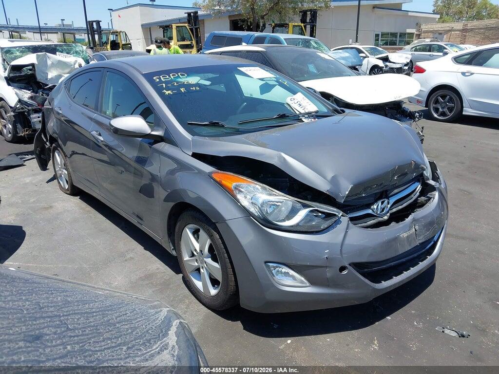 5NPDH4AE2CH082221 2012 HYUNDAI ELANTRA photo no. 1