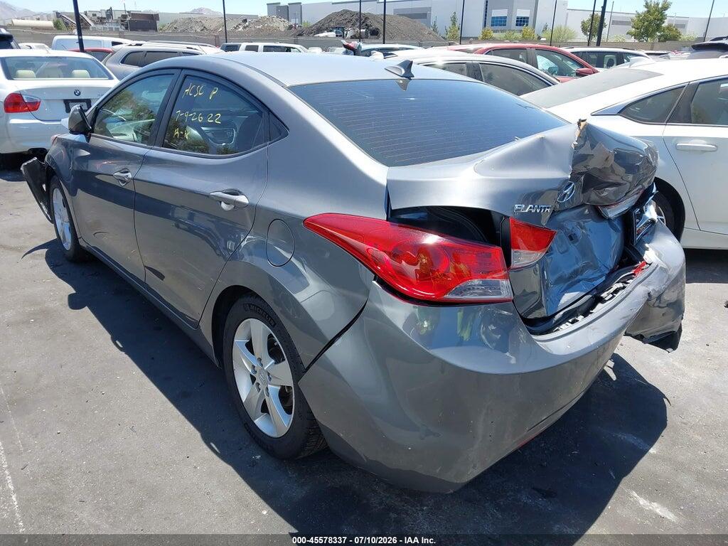 5NPDH4AE2CH082221 2012 HYUNDAI ELANTRA photo no. 3
