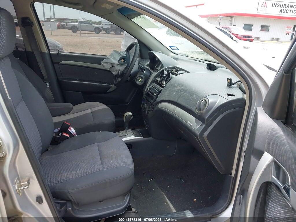 KL1TD5DE8AB098275 2010 CHEVROLET AVEO photo no. 5