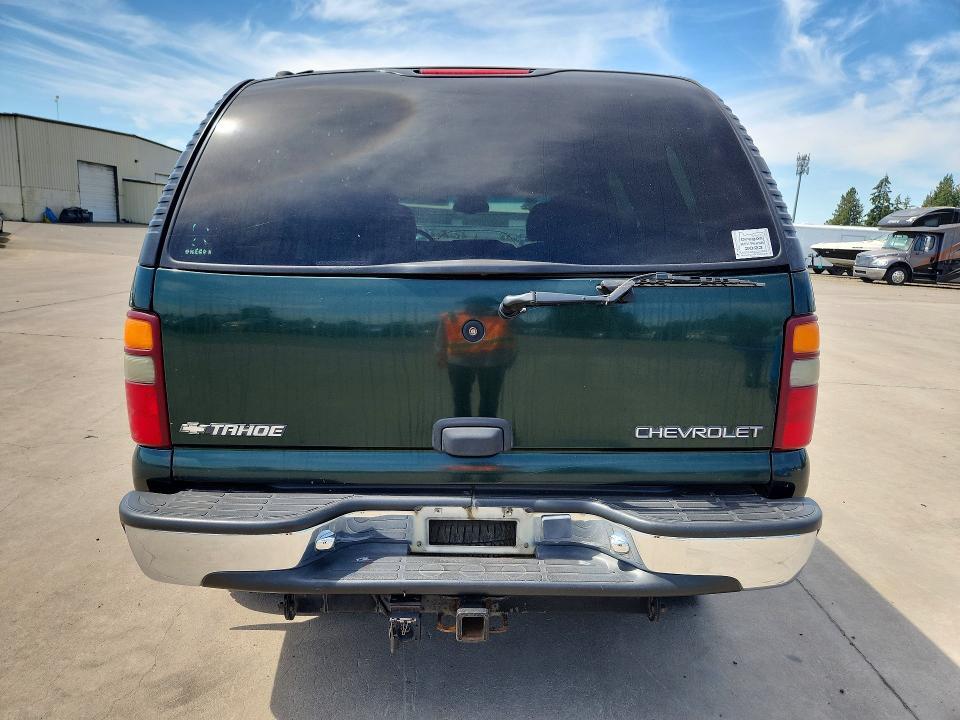 2001 CHEVROLET TAHOE K1500 — Фото 6 из 12