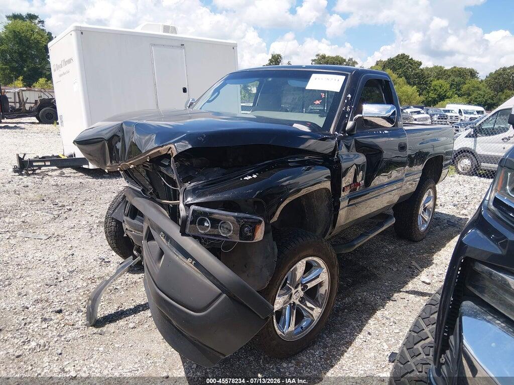 1B7HF16Z7VJ563402 1997 DODGE RAM 1500 photo no. 2