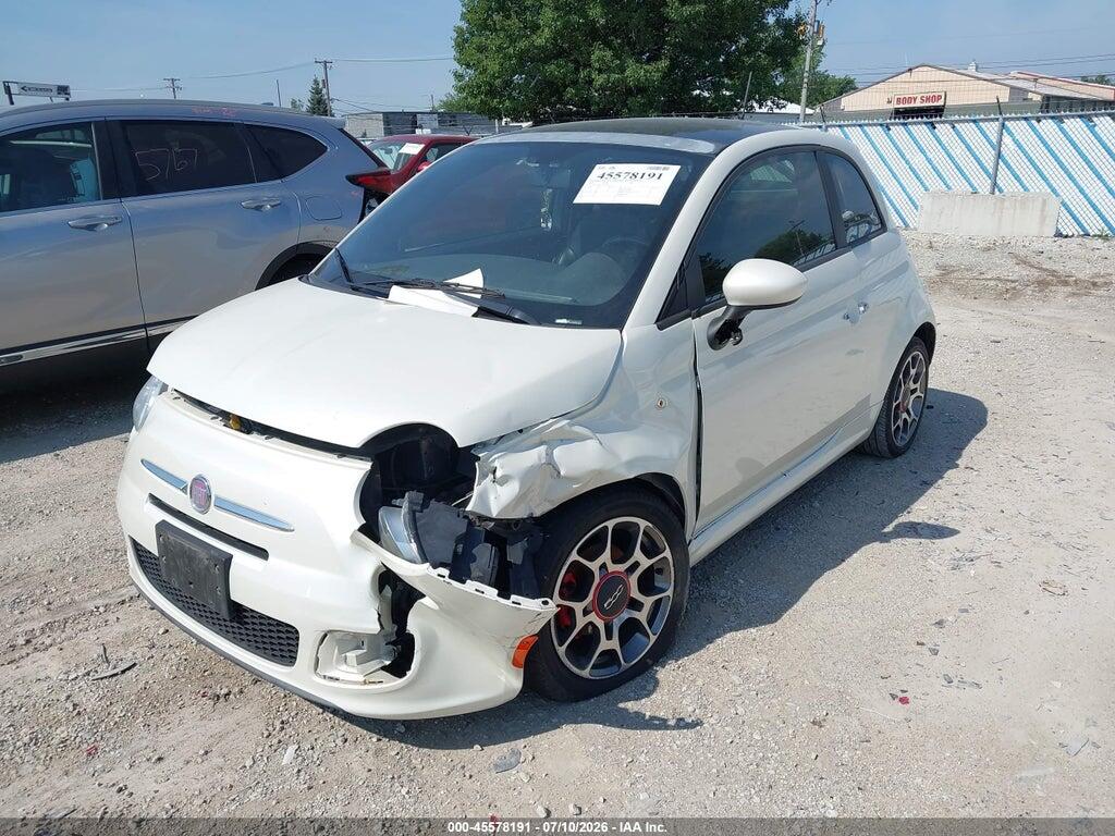 3C3CFFBRXDT536414 2013 FIAT 500 photo no. 2