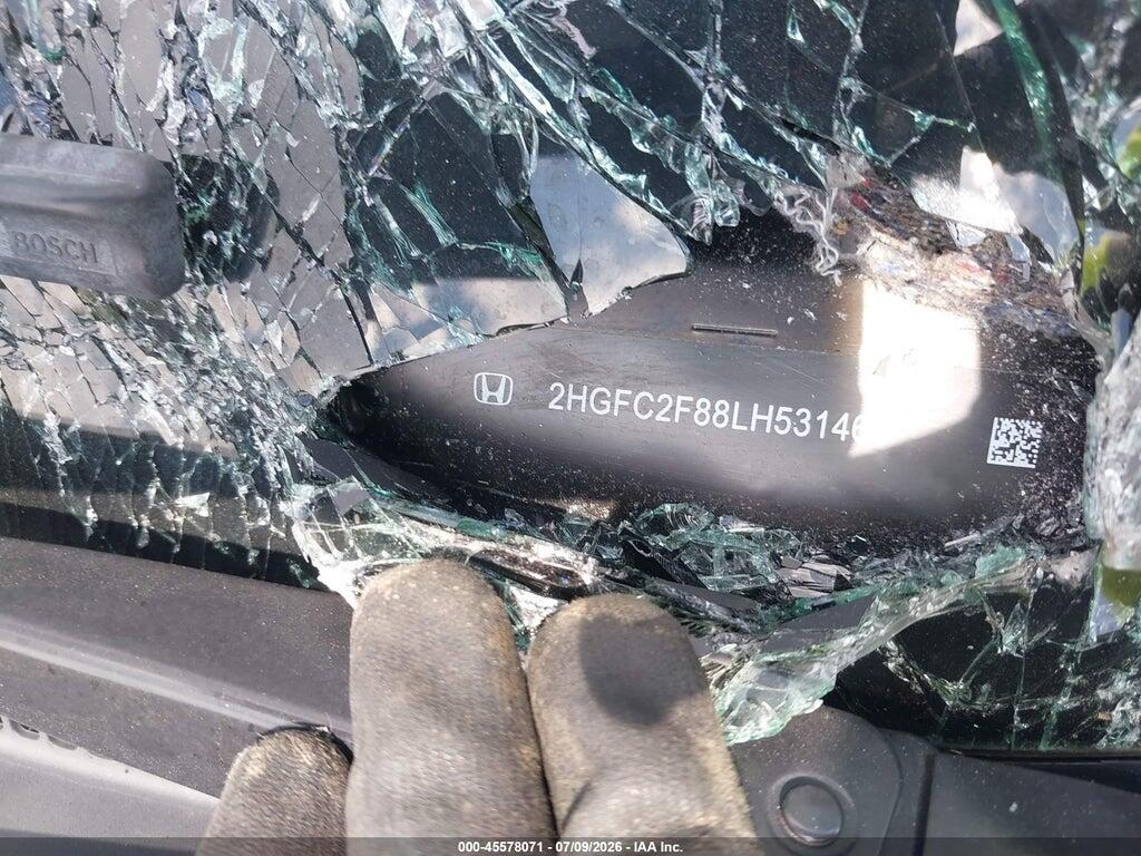 2HGFC2F88LH531460 2020 HONDA CIVIC photo no. 12