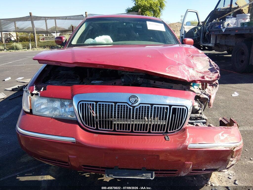 2MEFM74W91X644040 2001 MERCURY GRAND MARQUIS photo no. 12