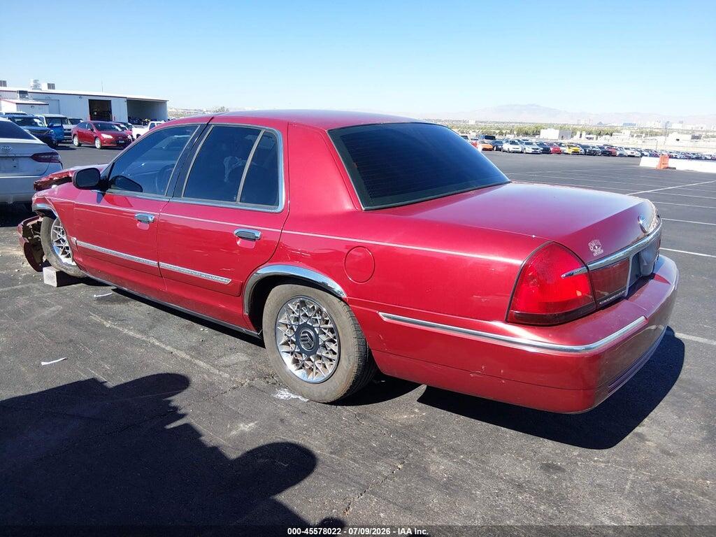 2MEFM74W91X644040 2001 MERCURY GRAND MARQUIS photo no. 3
