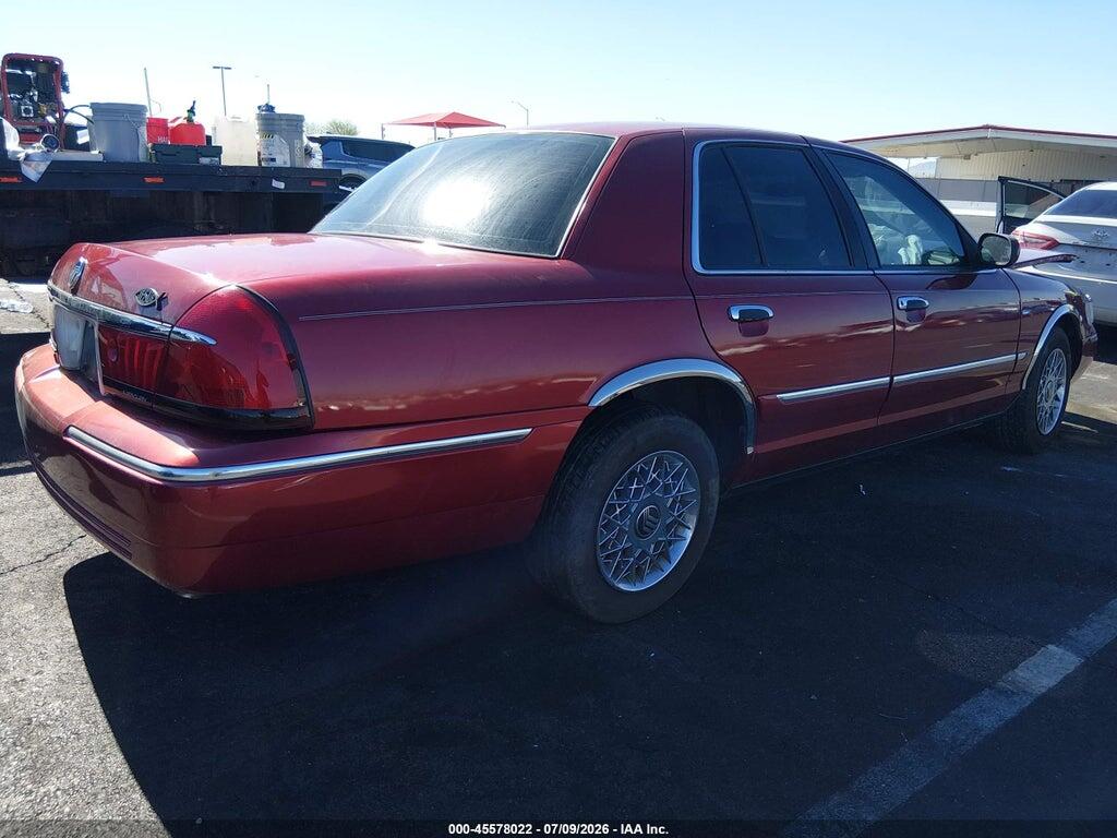2MEFM74W91X644040 2001 MERCURY GRAND MARQUIS photo no. 4