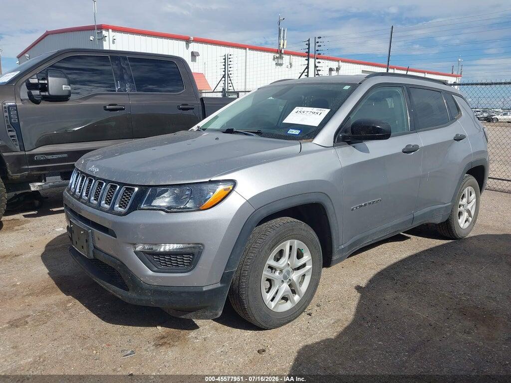 3C4NJCAB3JT255167 2018 JEEP COMPASS photo no. 2