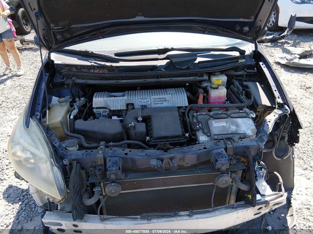 JTDKN3DU1C1587560 2012 TOYOTA PRIUS photo no. 10