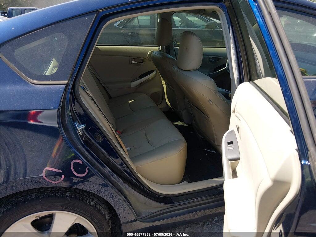 JTDKN3DU1C1587560 2012 TOYOTA PRIUS photo no. 8