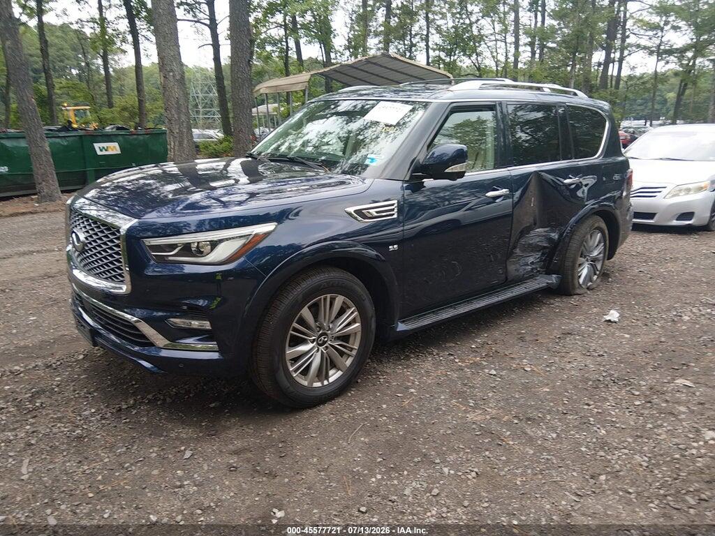 JN8AZ2NE5J9190843 2018 INFINITI QX80 photo no. 2