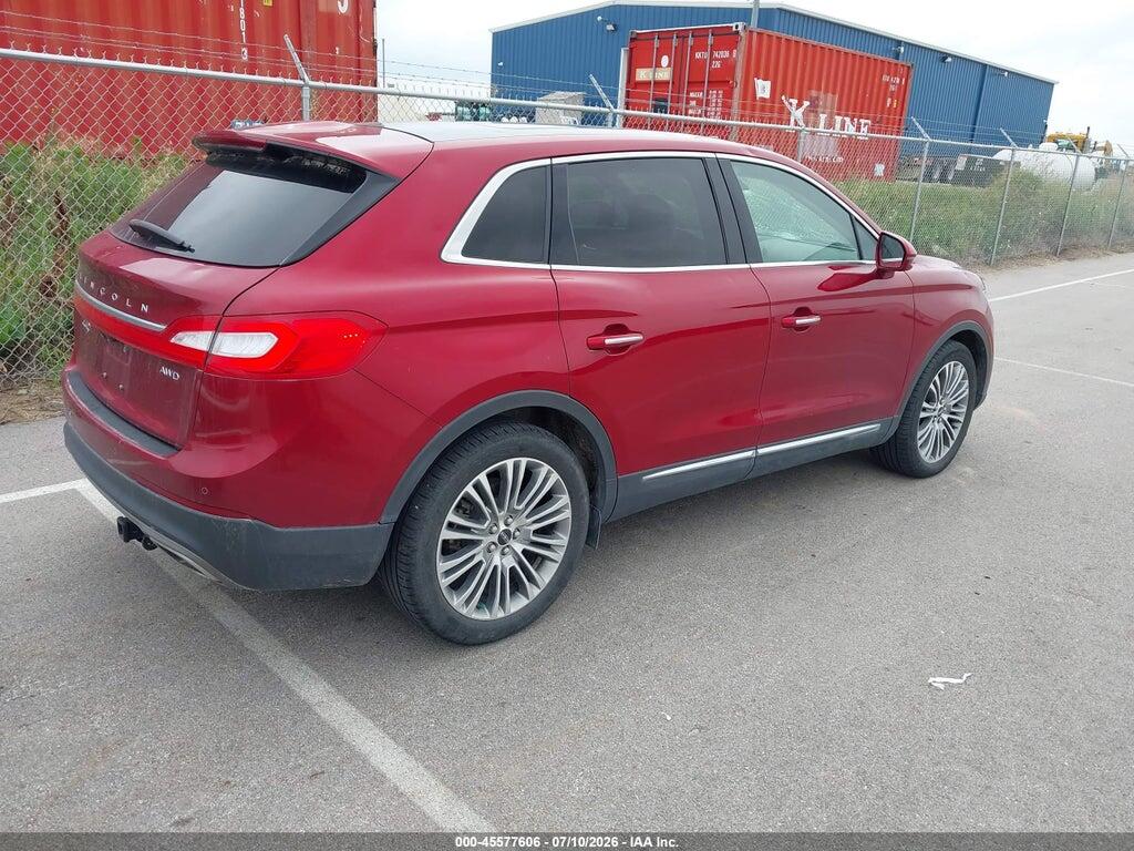 2LMPJ8LR8HBL51110 2017 LINCOLN MKX photo no. 4