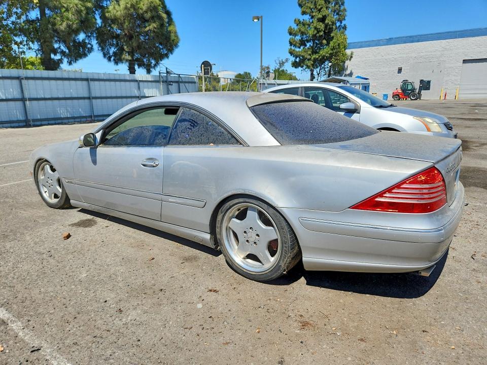 2001 MERCEDES-BENZ CL 600 — Фото 2 из 12