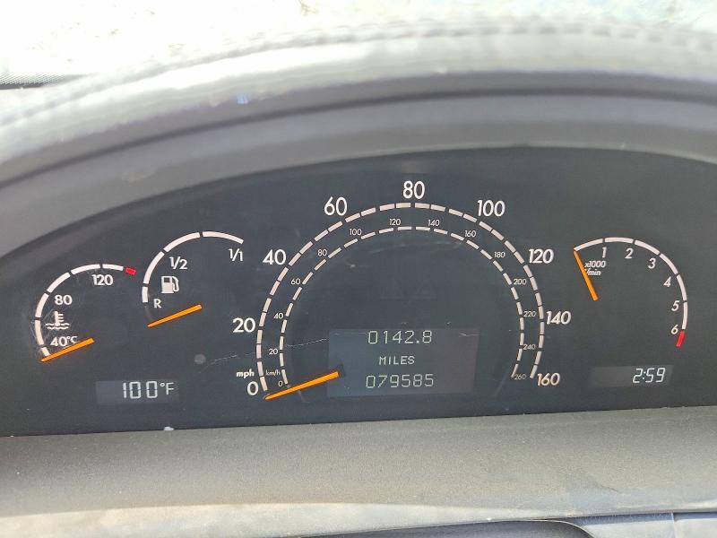 2001 MERCEDES-BENZ CL 600 — Фото 9 из 12