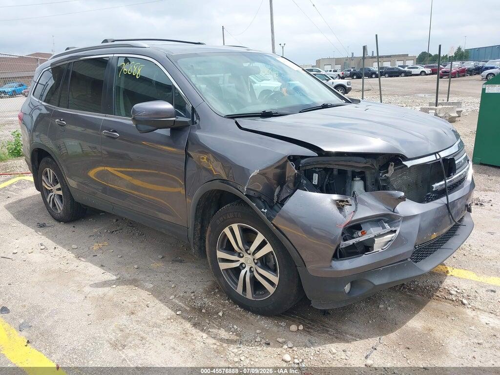5FNYF6H88HB053377 2017 HONDA PILOT photo no. 1