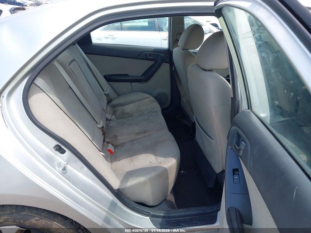 KNAFU4A25A5274916 2010 KIA FORTE photo no. 8