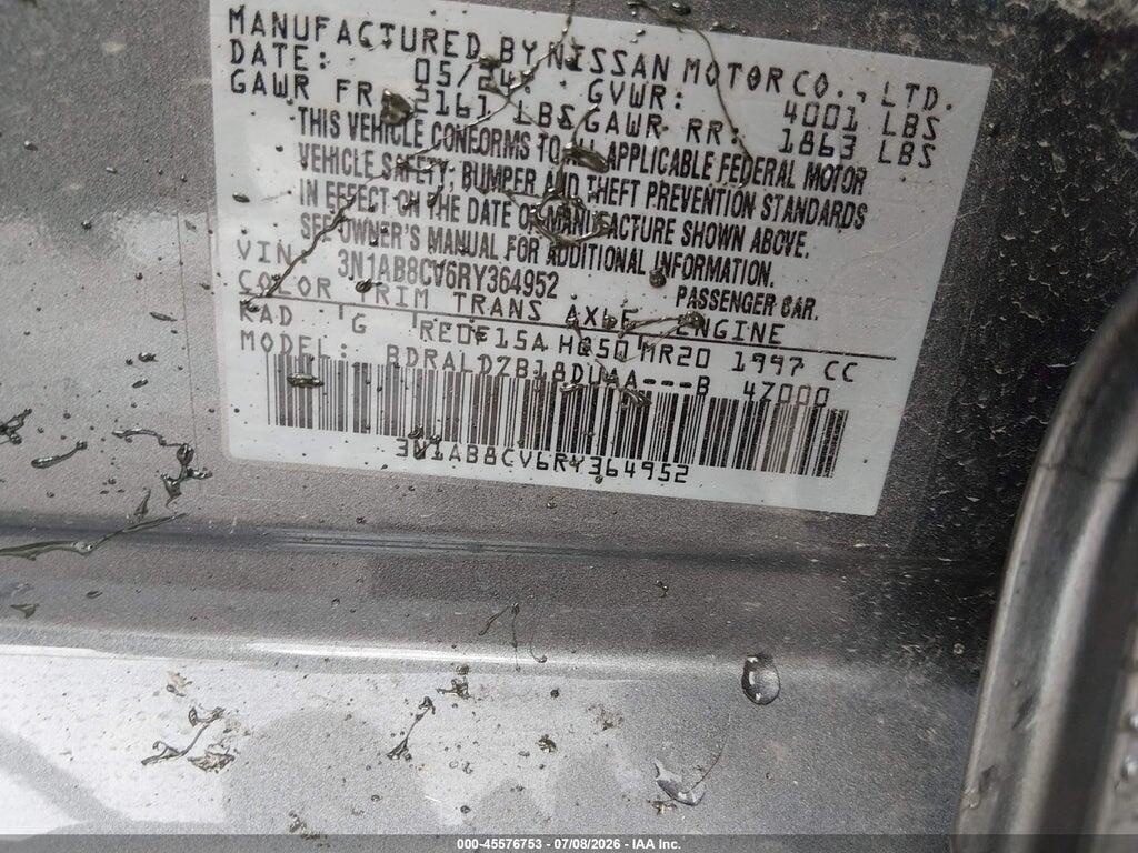 3N1AB8CV6RY364952 2024 NISSAN SENTRA photo no. 9