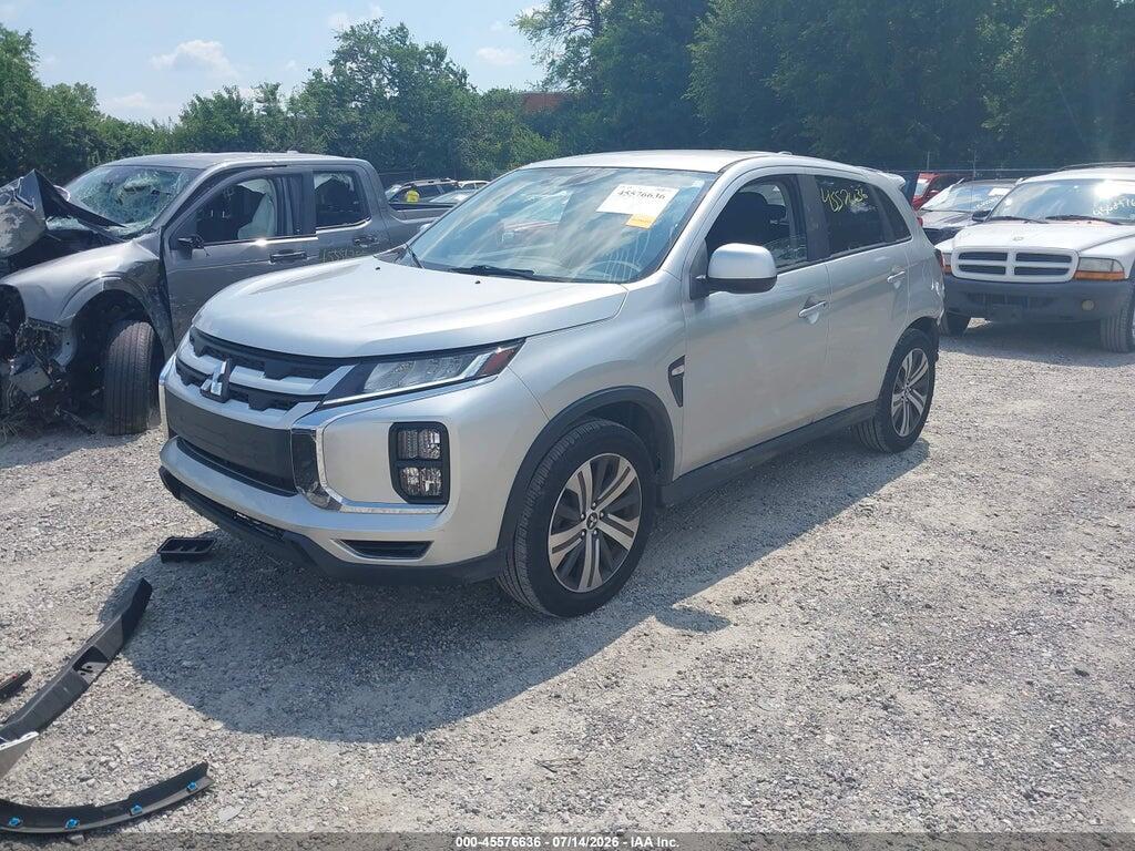 JA4APUAU7MU016441 2021 MITSUBISHI OUTLANDER SPORT photo no. 2